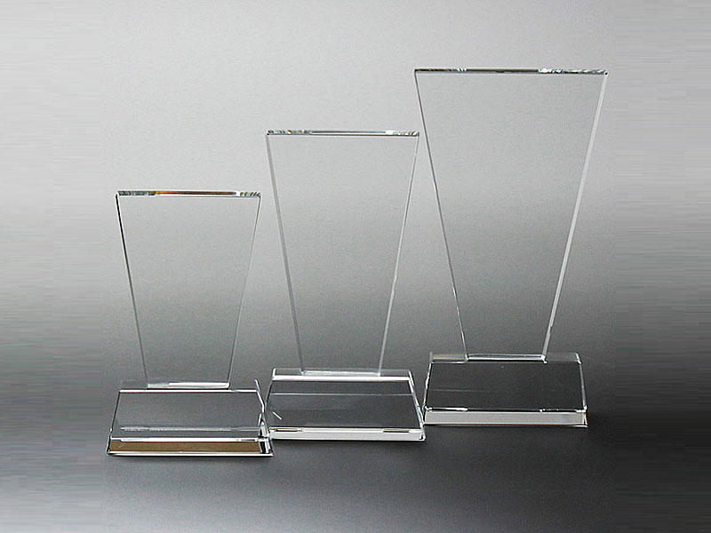 ガラス製トロフィー PS-5 TOP3セット の画像1