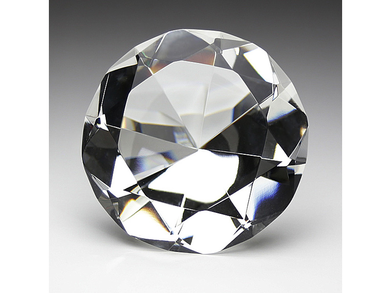 ペーパーウェイト クリスタルダイヤモンド100 の画像2