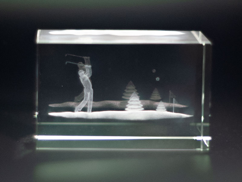 3Dクリスタル ゴルフ